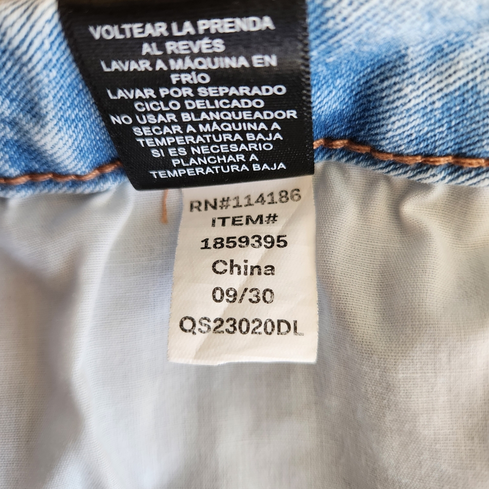 Frye Cropped High-Rise Denim Jeans In Stevie Wash Sz 12 - Picture 6 of 11
